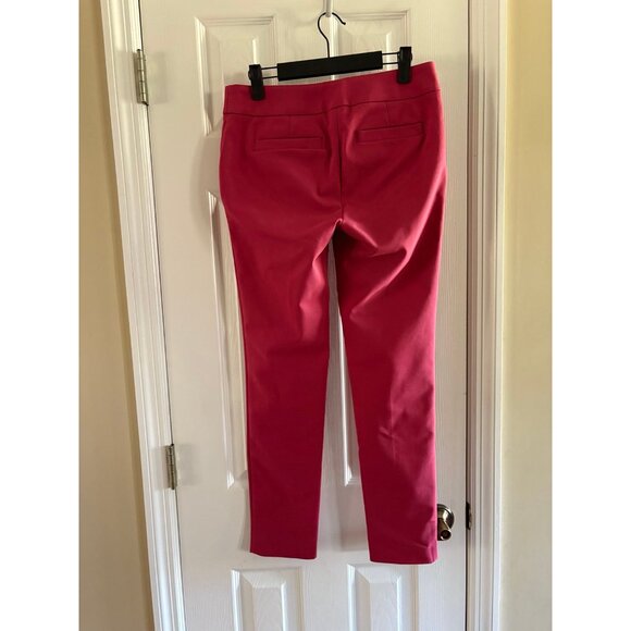 Loft Marisa Skinny Pants Pink Red Size 0 - Picture 2 of 2